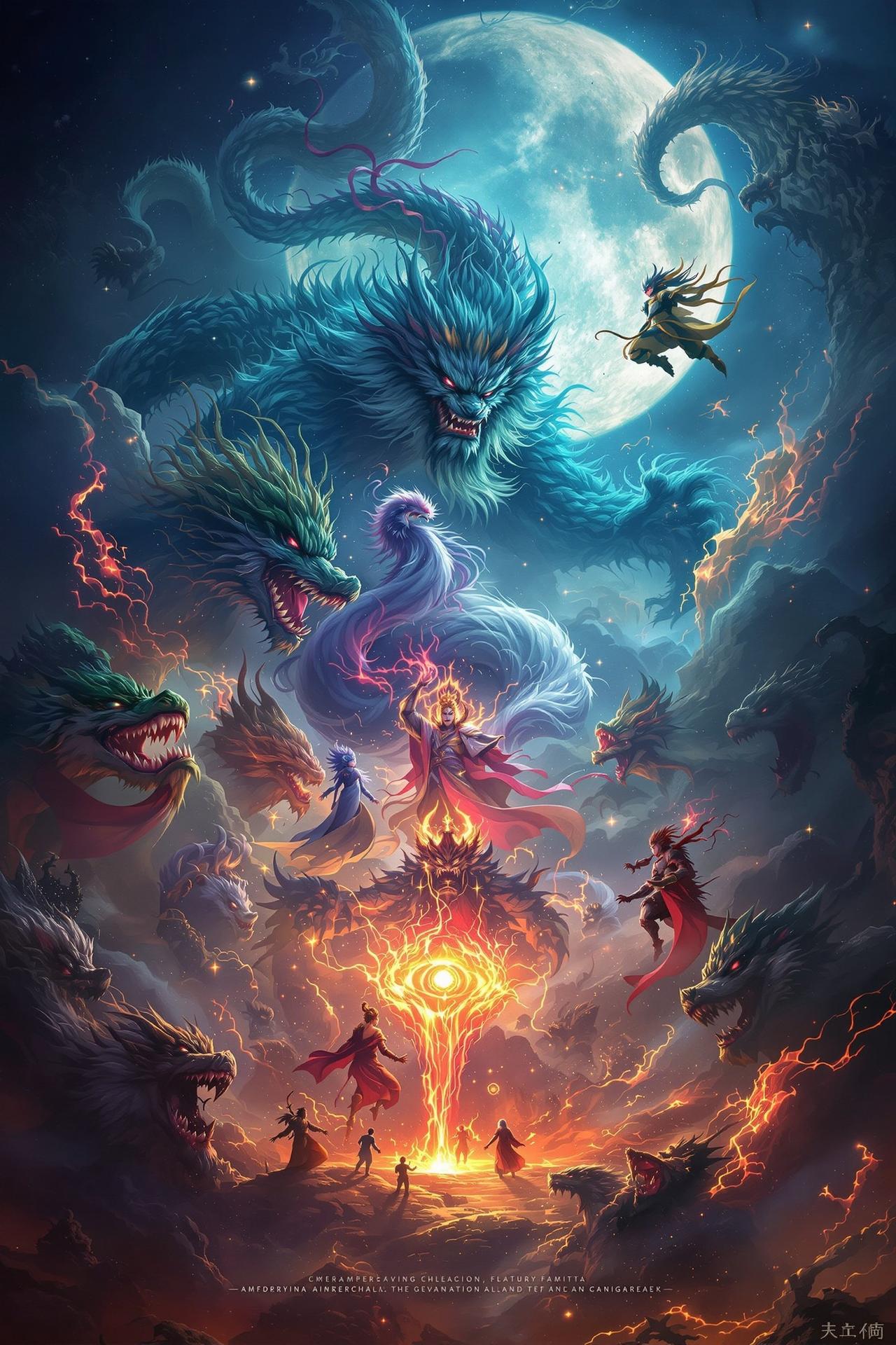封神第一部：朝歌风云(2023) 神话影视海报 - 导演乌尔善 - 98视频