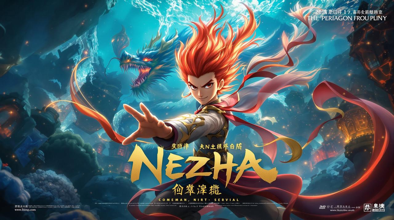 《哪吒之魔童闹海》定档2025春节，预告片首曝 - 行业资讯配图 - 98视频